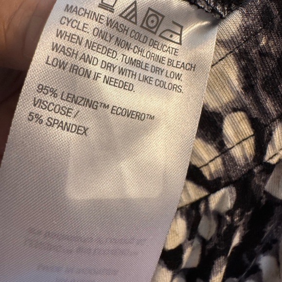 Susan Graver Soleil Knit Regular Printed Wide-Leg Pant XL NWOT - Picture 5 of 5